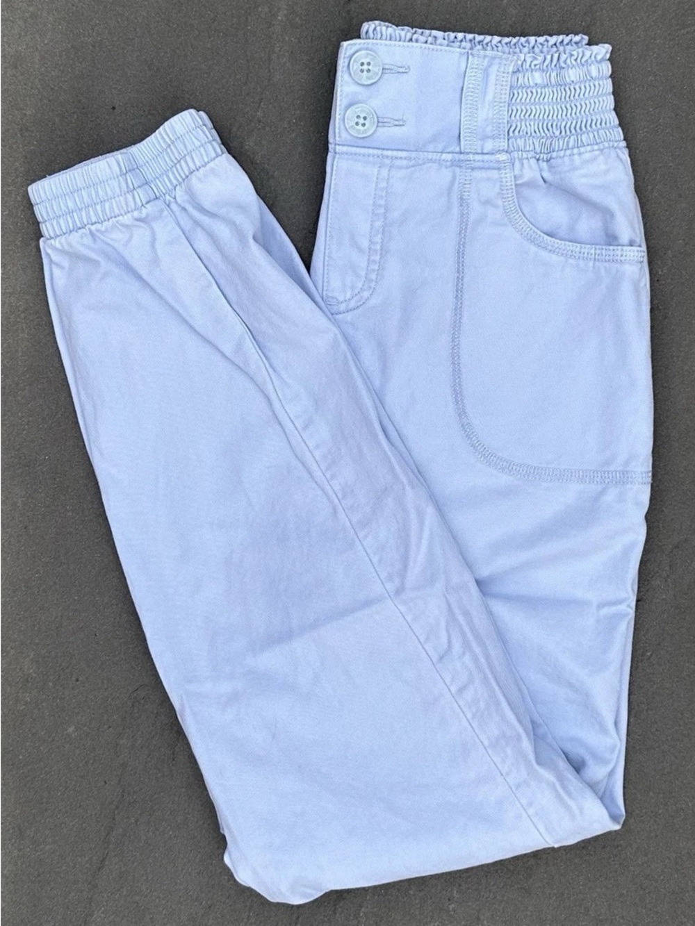 abercrombie kids Light Blue Jogger Pants